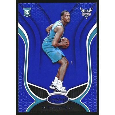2019-20 Certified Mirror Blue #161 PJ Washington Jr.