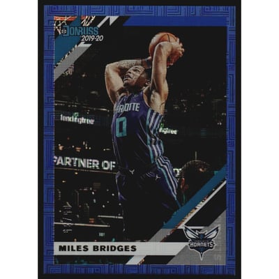 2019-20 Donruss Infinite Blue #25 Miles Bridges
