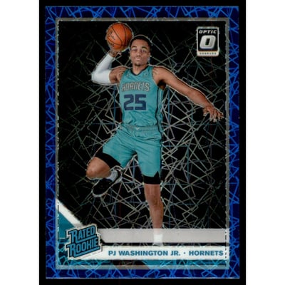 2019-20 Donruss Optic Blue Velocity #152 PJ Washington Jr. RR