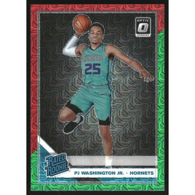 2019-20 Donruss Optic Choice Red and Green #152 PJ Washington Jr. RR