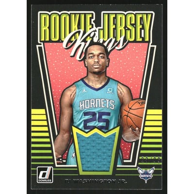 2019-20 Donruss Rookie Jersey Kings #11 PJ Washington Jr./99