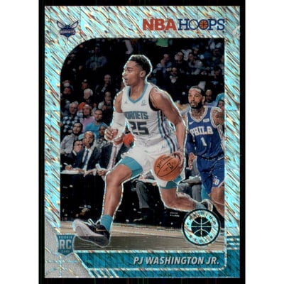 2019-20 Hoops Premium Stock Prizms Shimmer #209 PJ Washington Jr.