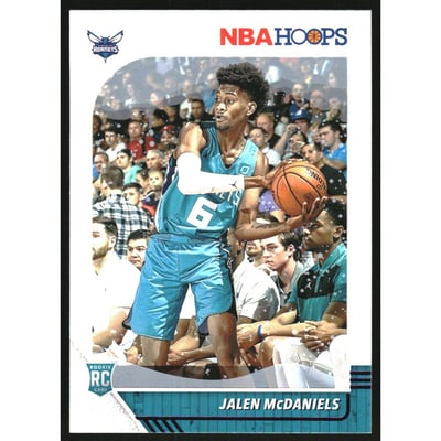 2019-20 Hoops Purple Winter #246 Jalen McDaniels