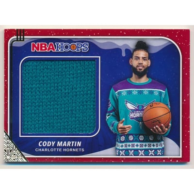 2019-20 Hoops Rookie Sweaters #18 Cody Martin
