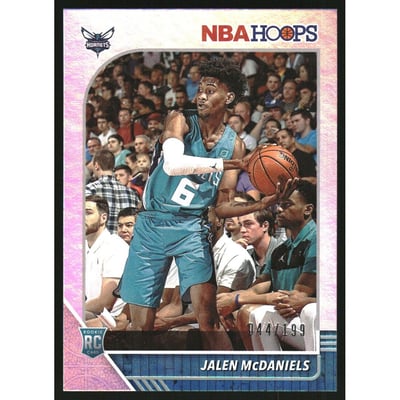 2019-20 Hoops Silver #246 Jalen McDaniels