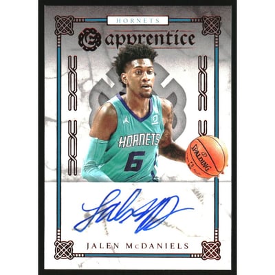 2019-20 Panini Chronicles Apprentice Signatures Red #19 Jalen McDaniels