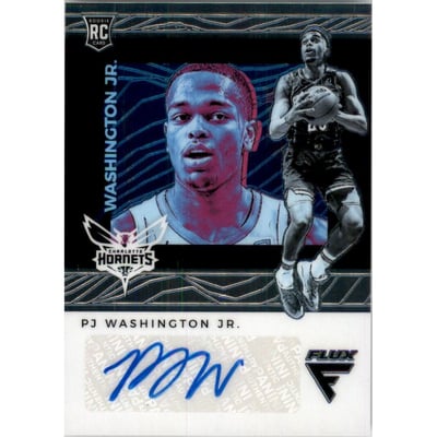 2019-20 Panini Chronicles Flux Rookie Autographs #36 PJ Washington Jr.