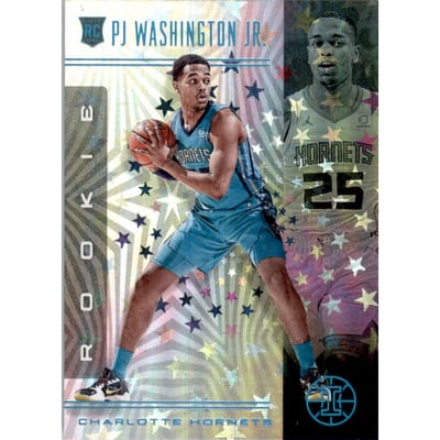 2019-20 Panini Illusions Trophy Collection Starlight #165 PJ Washington Jr.