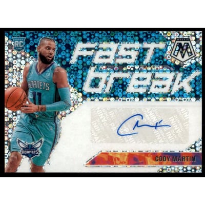 2019-20 Panini Mosaic Autographs Fast Break #53 Eric Bledsoe