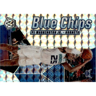 2019-20 Panini Mosaic Blue Chips Mosaic #11 PJ Washington Jr.