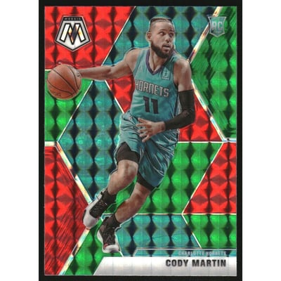 2019-20 Panini Mosaic Mosaic Choice Red and Green #240 Cody Martin