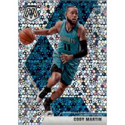 2019-20 Panini Mosaic Mosaic Fast Break Silver #240 Cody Martin