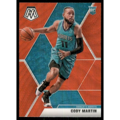 2019-20 Panini Mosaic Mosaic Red Wave #240 Cody Martin