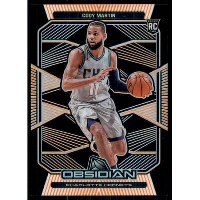 2019-20 Panini Obsidian Electric Etch Orange #178 Cody Martin/50