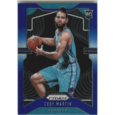 2019-20 Panini Prizm Prizms Blue #278 Cody Martin