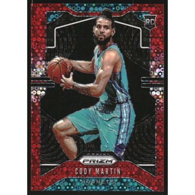 2019-20 Panini Prizm Prizms Fast Break Red #278 Cody Martin