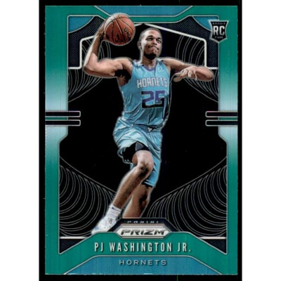 2019-20 Panini Prizm Prizms Green #258 PJ Washington Jr.