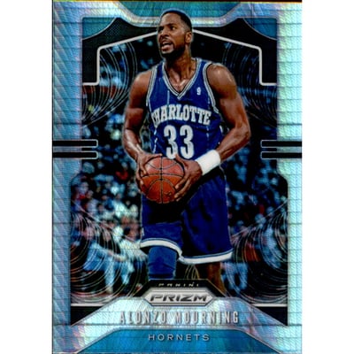 2019-20 Panini Prizm Prizms Hyper #27 Alonzo Mourning