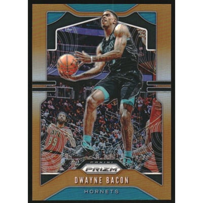 2019-20 Panini Prizm Prizms Orange #59 Dwayne Bacon
