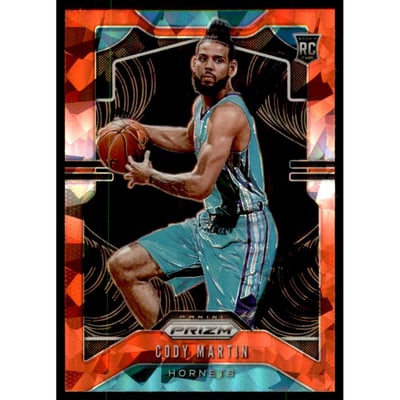 2019-20 Panini Prizm Prizms Red Ice #278 Cody Martin