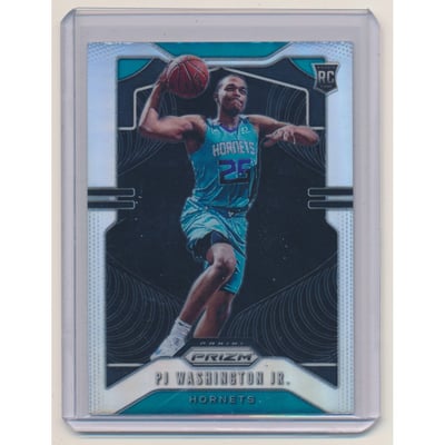 2019-20 Panini Prizm Prizms Silver #258 PJ Washington Jr.