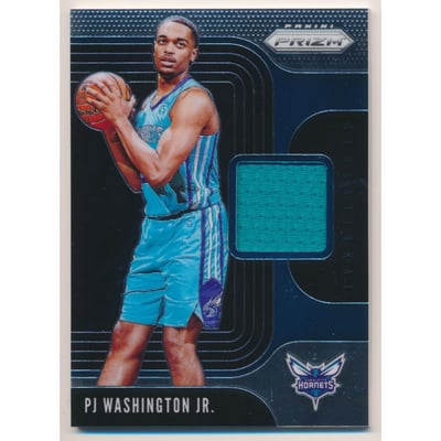 2019-20 Panini Prizm Sensational Swatches #11 PJ Washington Jr.