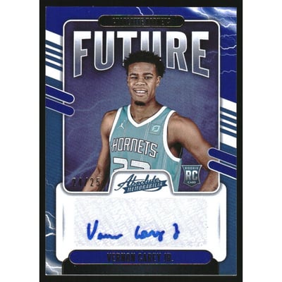 2020-21 Absolute Memorabilia Future Signatures Level 2 #36 Vernon Carey Jr.