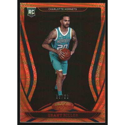 2020-21 Certified Mirror Orange #151 Grant Riller
