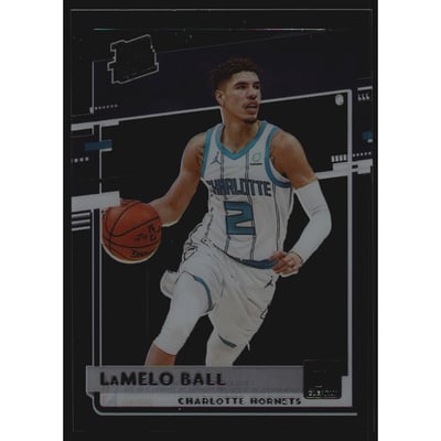 2020-21 Clearly Donruss #87 LaMelo Ball RR RC
