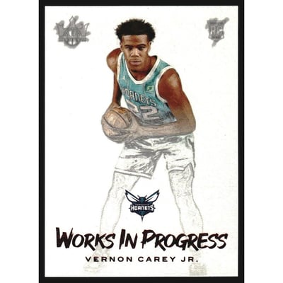 2020-21 Court Kings Works in Progress Ruby #26 Vernon Carey Jr.