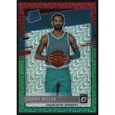 2020-21 Donruss Optic Choice Red and Green #200 Grant Riller RR
