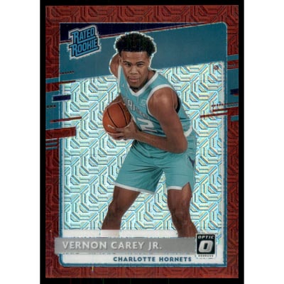 2020-21 Donruss Optic Choice Red #182 Vernon Carey Jr. RR