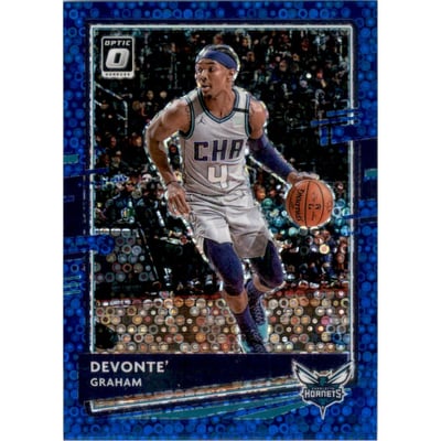 2020-21 Donruss Optic Fast Break Blue #12 Devonte' Graham