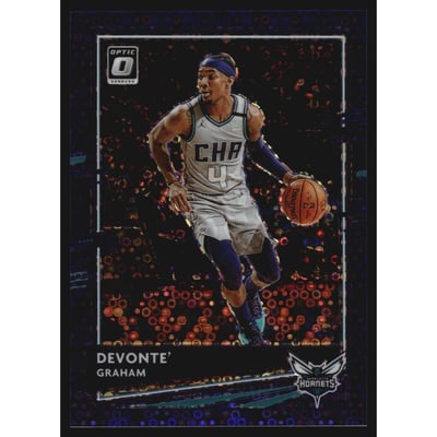 2020-21 Donruss Optic Fast Break Purple #12 Devonte' Graham