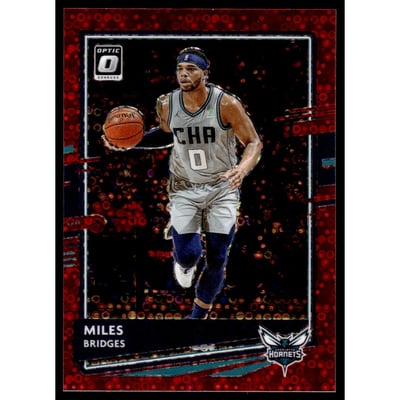 2020-21 Donruss Optic Fast Break Red #21 Miles Bridges