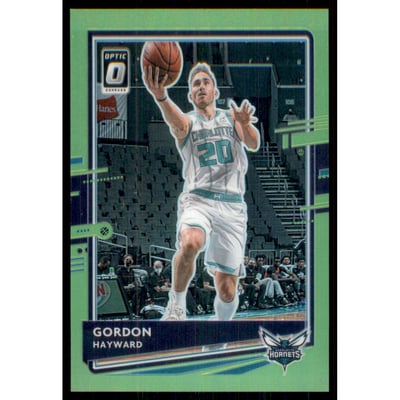 2020-21 Donruss Optic Lime Green #140 Gordon Hayward