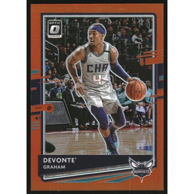 2020-21 Donruss Optic Orange #12 Devonte' Graham