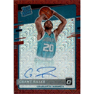 2020-21 Donruss Optic Rated Rookies Signatures Choice #200 Grant Riller