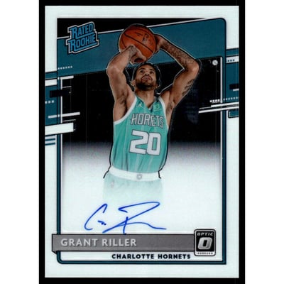 2020-21 Donruss Optic Rated Rookies Signatures #200 Grant Riller