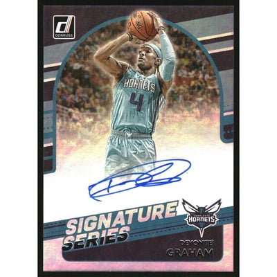 2020-21 Donruss Signature Series #18 Devonte' Graham