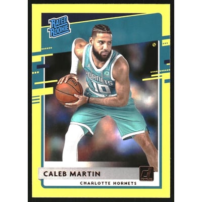 2020-21 Donruss Yellow Flood #212 Caleb Martin RR