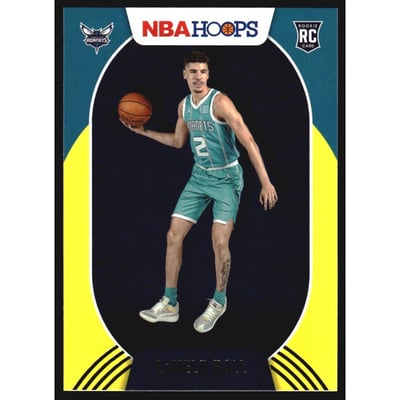 2020-21 Hoops Yellow #223 LaMelo Ball