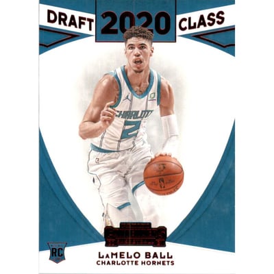 2020-21 Panini Contenders '20 Draft Class Contenders Red #25 LaMelo Ball