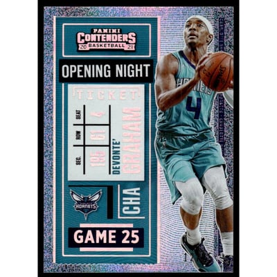2020-21 Panini Contenders Opening Night Ticket #45 Devonte' Graham