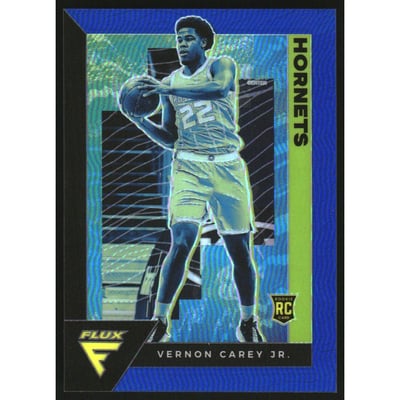 2020-21 Panini Flux Blue #231 Vernon Carey Jr.