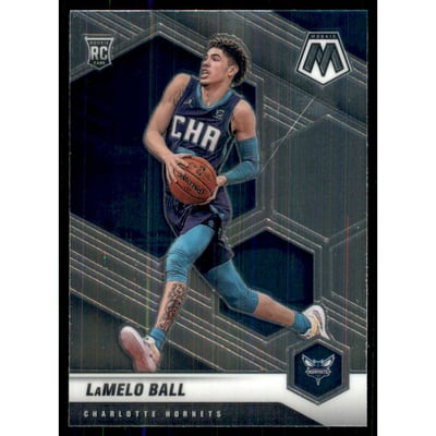 2020-21 Panini Mosaic #202 LaMelo Ball RC