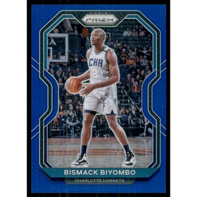2020-21 Panini Prizm Prizms Blue #65 Bismack Biyombo