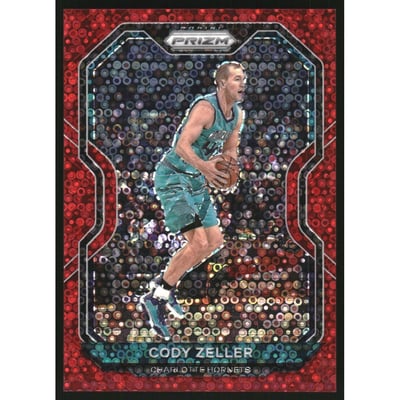 2020-21 Panini Prizm Prizms Fast Break Red #68 Cody Zeller