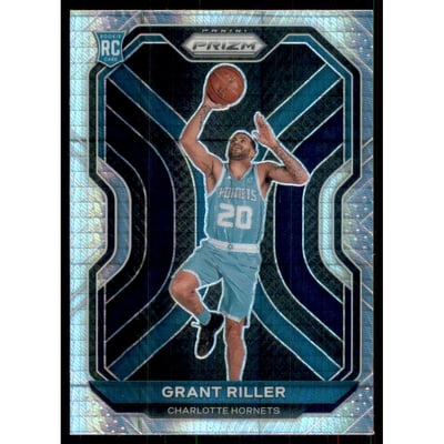 2020-21 Panini Prizm Prizms Hyper #295 Grant Riller