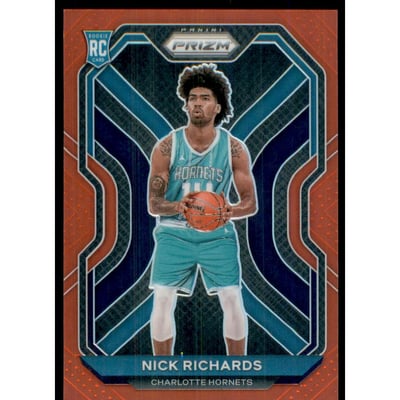 2020-21 Panini Prizm Prizms Red #253 Nick Richards